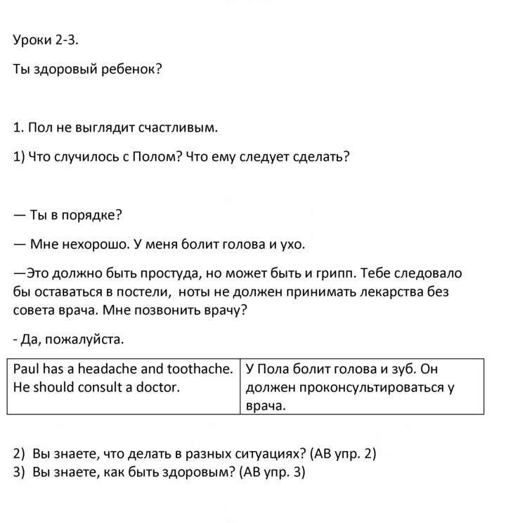 Скан решения номера 1