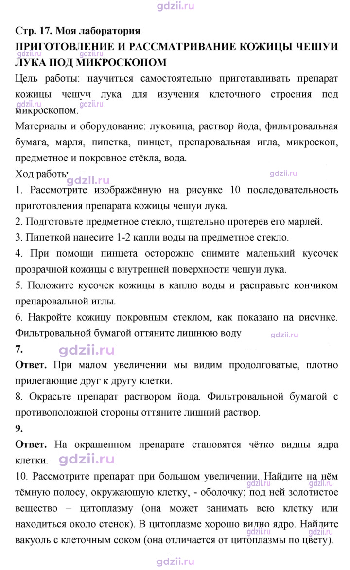 Скан решения номера 17