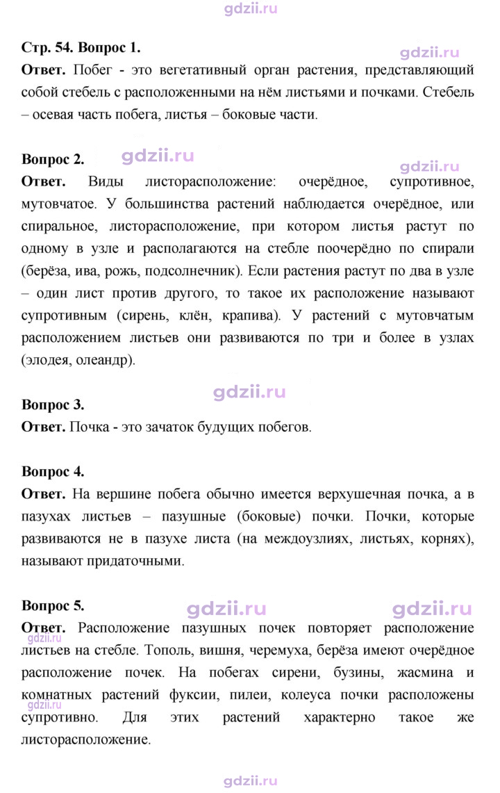 Скан решения номера 54