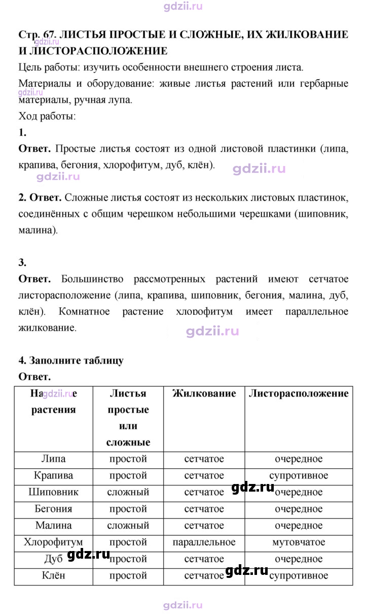 Скан решения номера 67