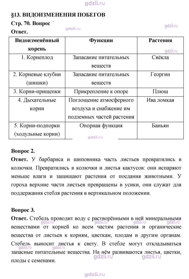 Скан решения номера 70