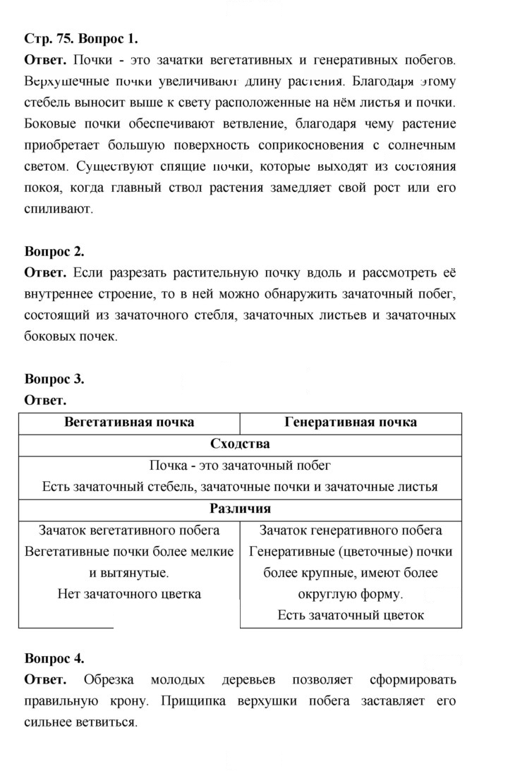 Скан решения номера 75