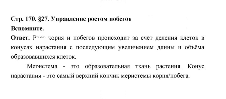 Скан решения номера 170