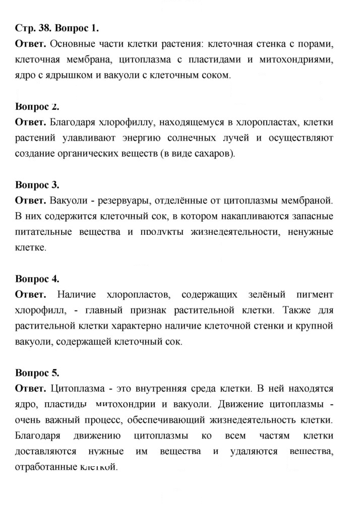 Скан решения номера 38