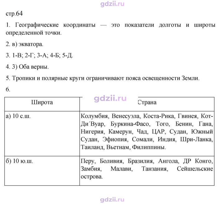 Скан решения номера 64