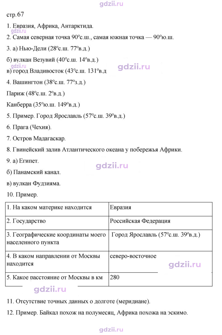 Скан решения номера 67