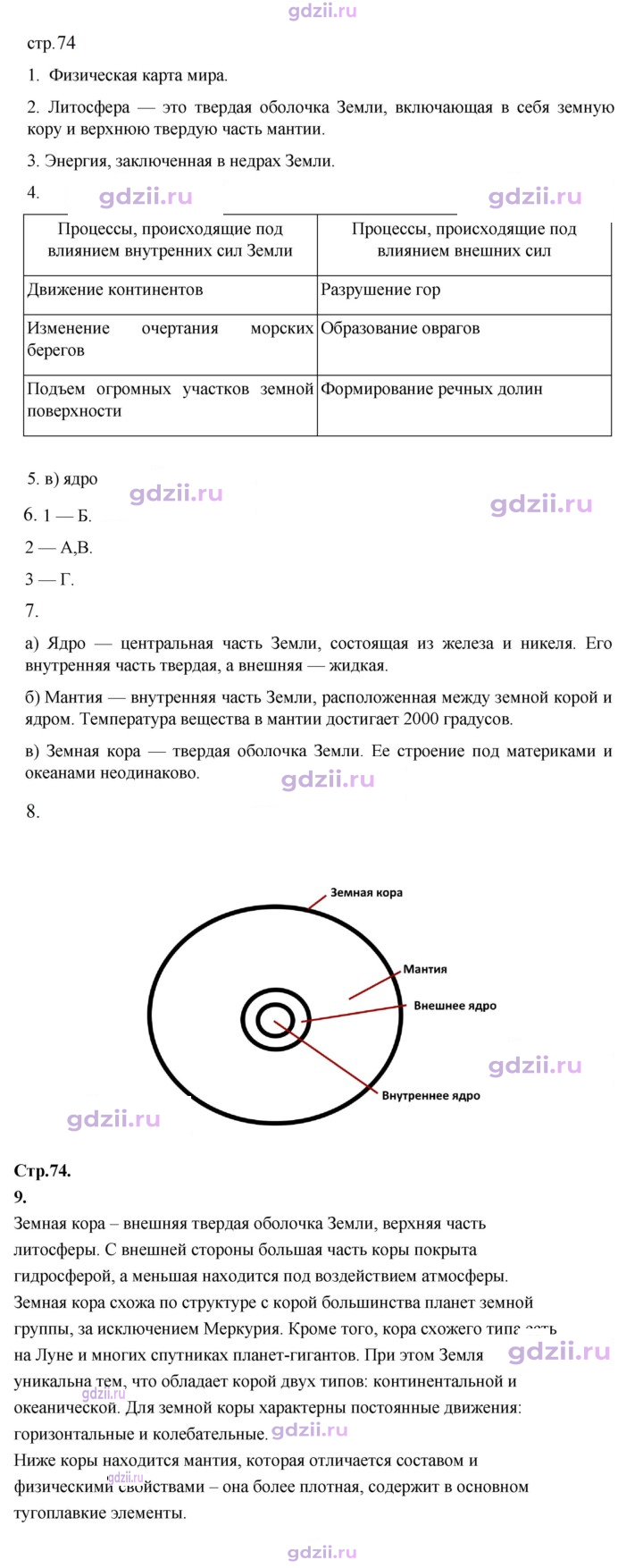 Скан решения номера 74