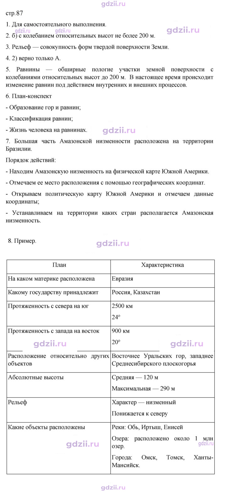 Скан решения номера 87