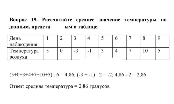 Скан решения номера 19