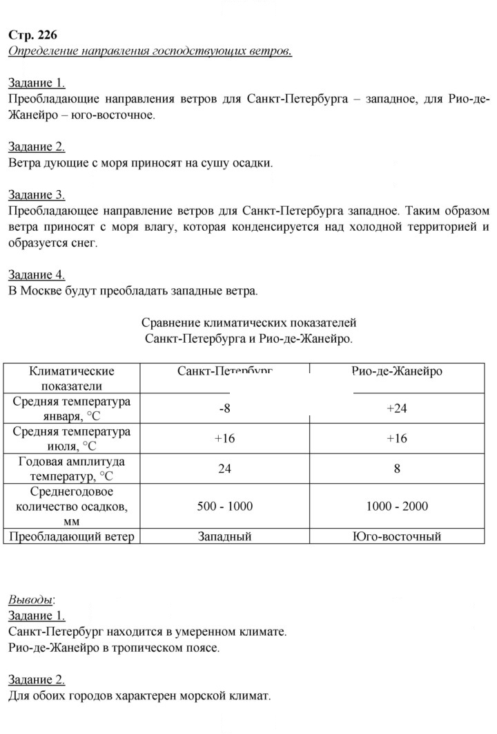 Скан решения номера 226