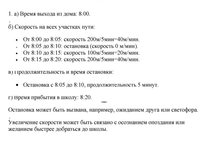 Скан решения номера 1