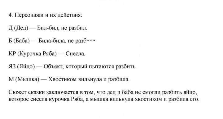 Скан решения номера 4