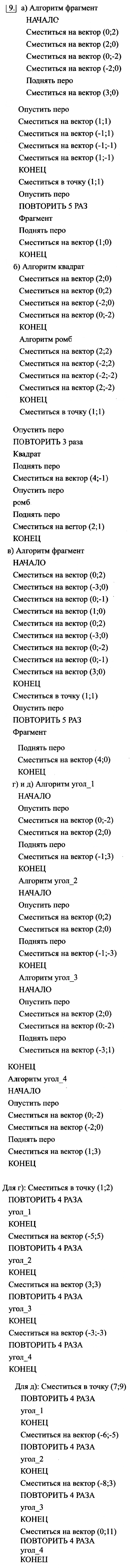 Скан решения номера 9