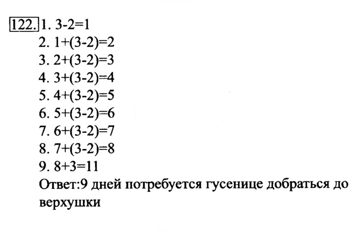 Скан решения номера 122