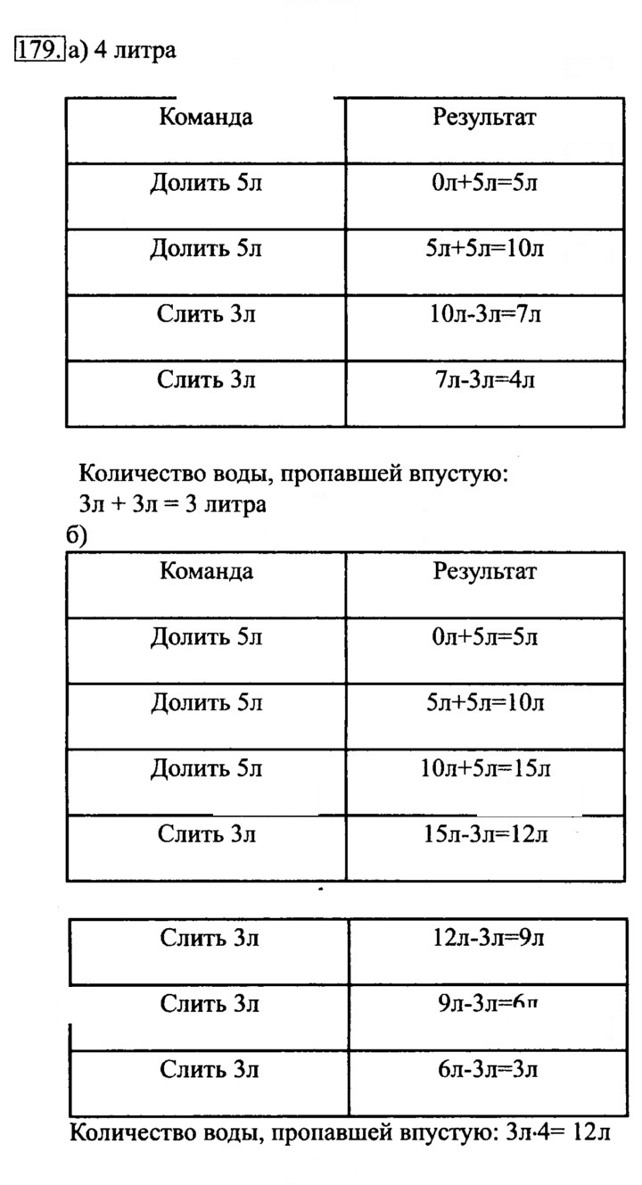 Скан решения номера 179