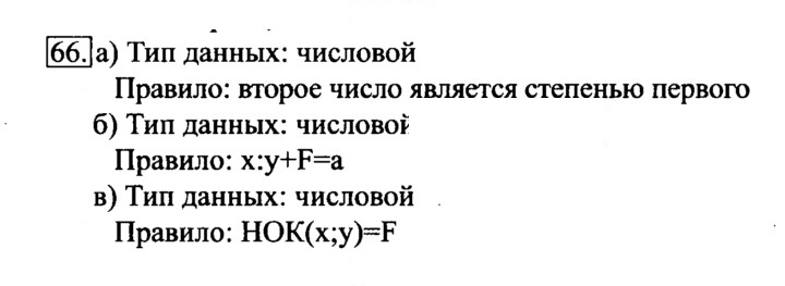 Скан решения номера 66
