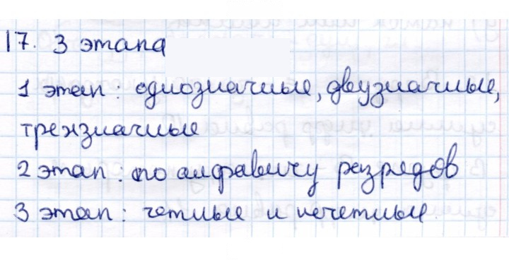 Скан решения номера 17