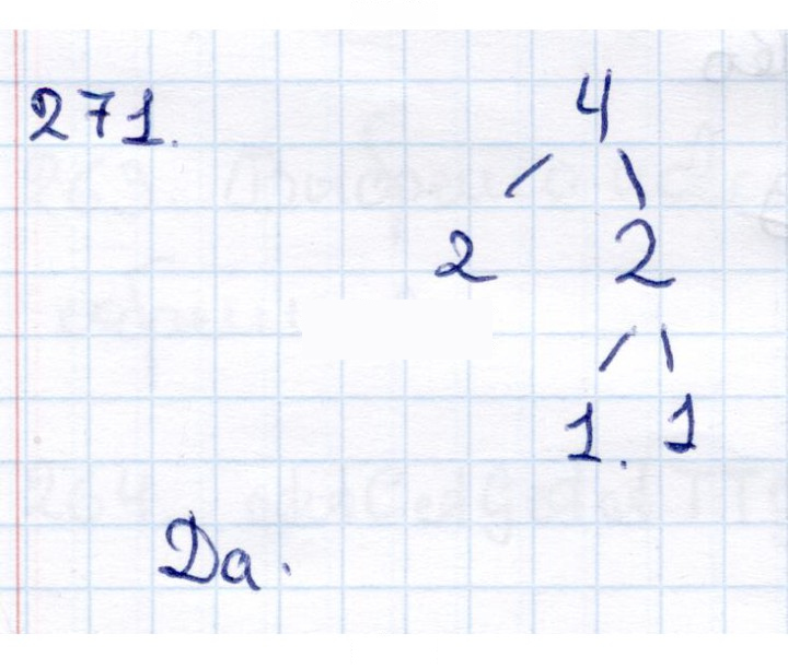 Скан решения номера 271