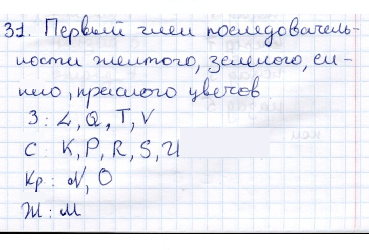 Скан решения номера 31