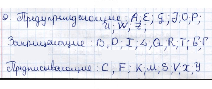 Скан решения номера 9