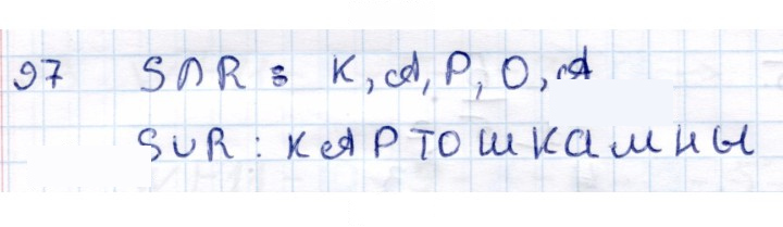 Скан решения номера 97