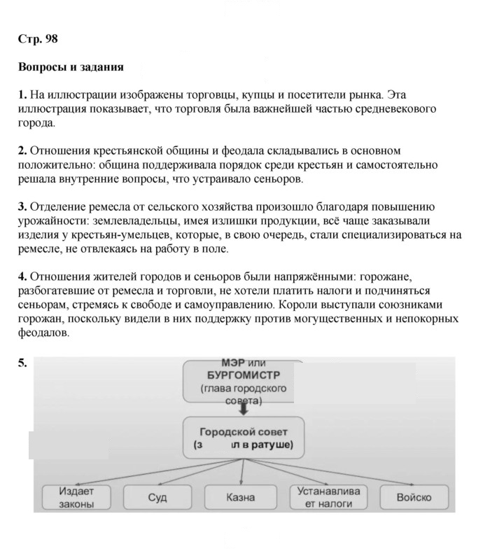 Скан решения номера 98
