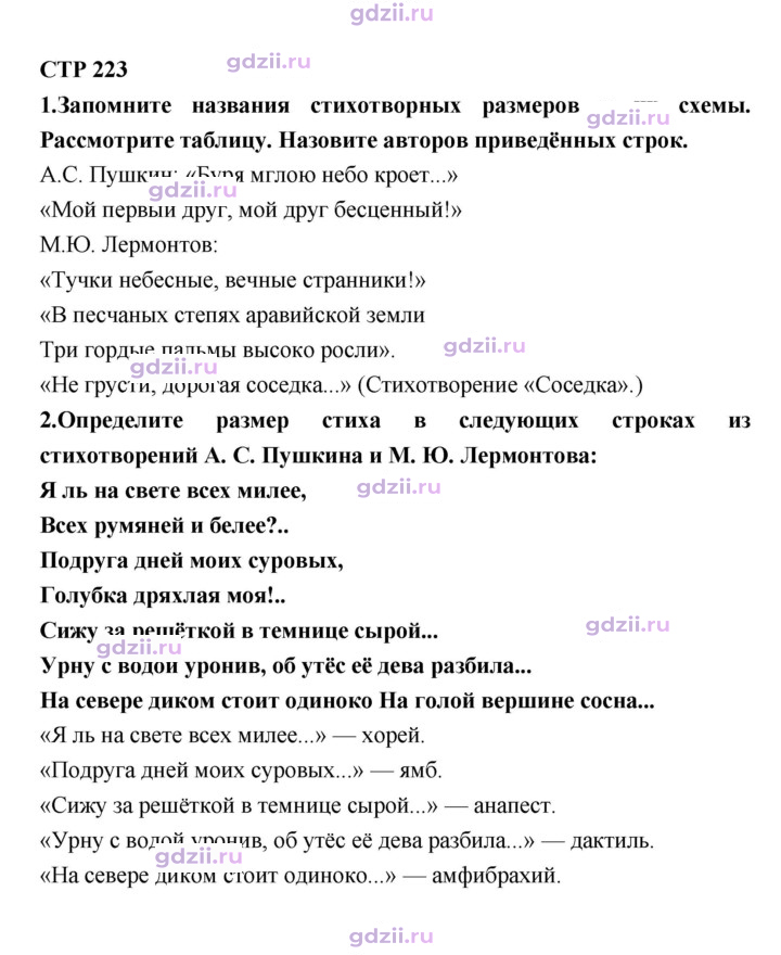Скан решения номера 223