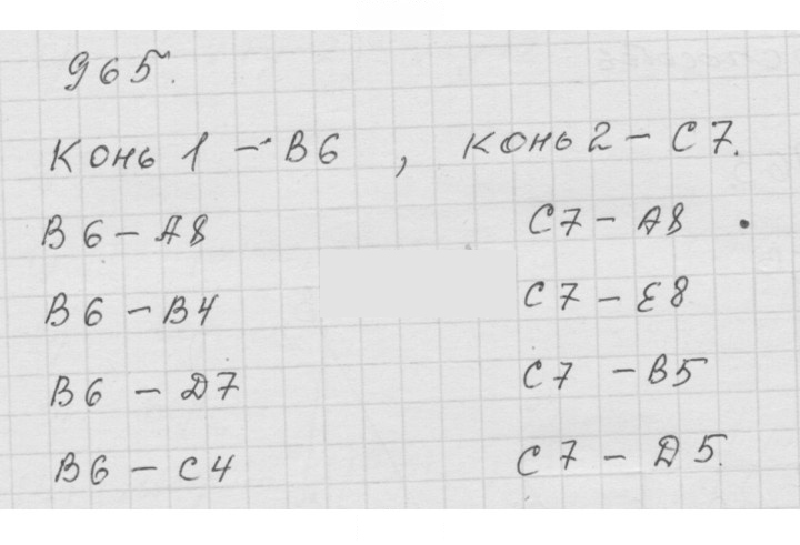 Скан решения номера (965)
