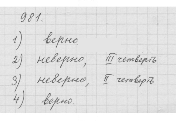 Скан решения номера (981)