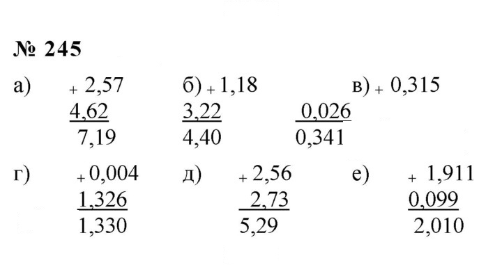 Скан решения номера 4.1 (245)