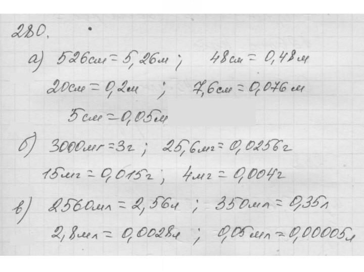 Скан решения номера 4.36 (280)