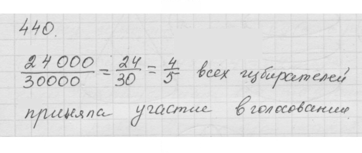 Скан решения номера 5.33 (440)