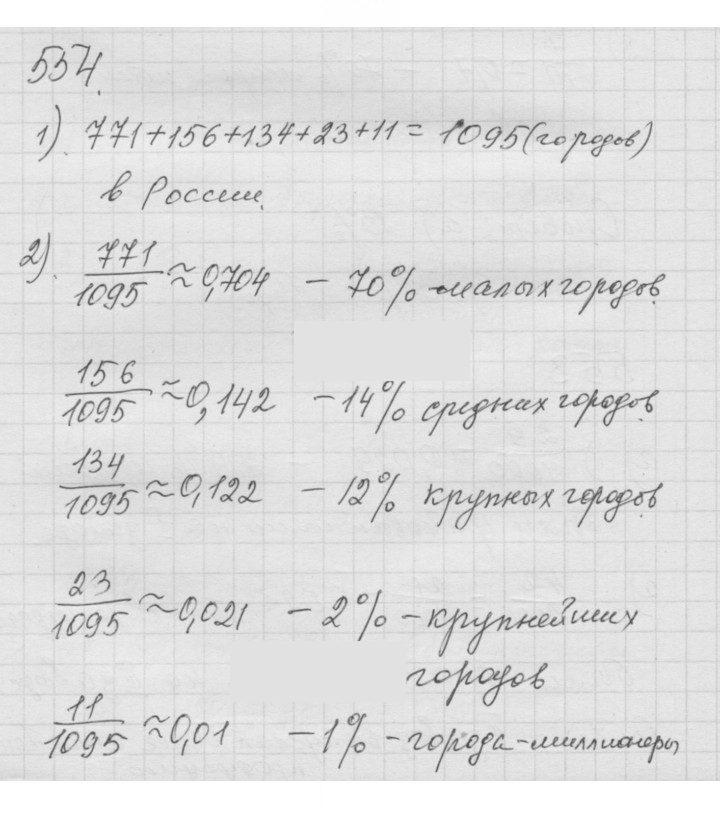 Скан решения номера 6.96 (554)