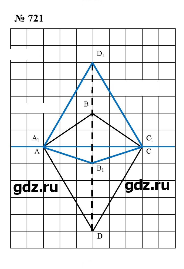 Скан решения номера 9.17 (721)