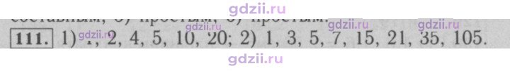 Скан решения номера 111
