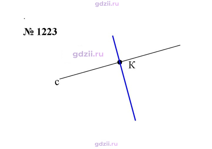 Скан решения номера 1223
