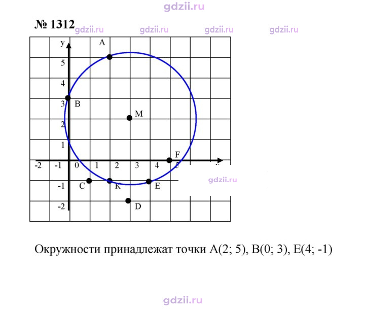Скан решения номера 1312