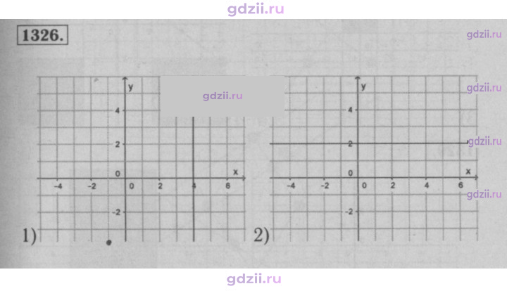 Скан решения номера 1326