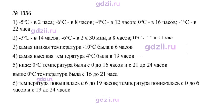 Скан решения номера 1336
