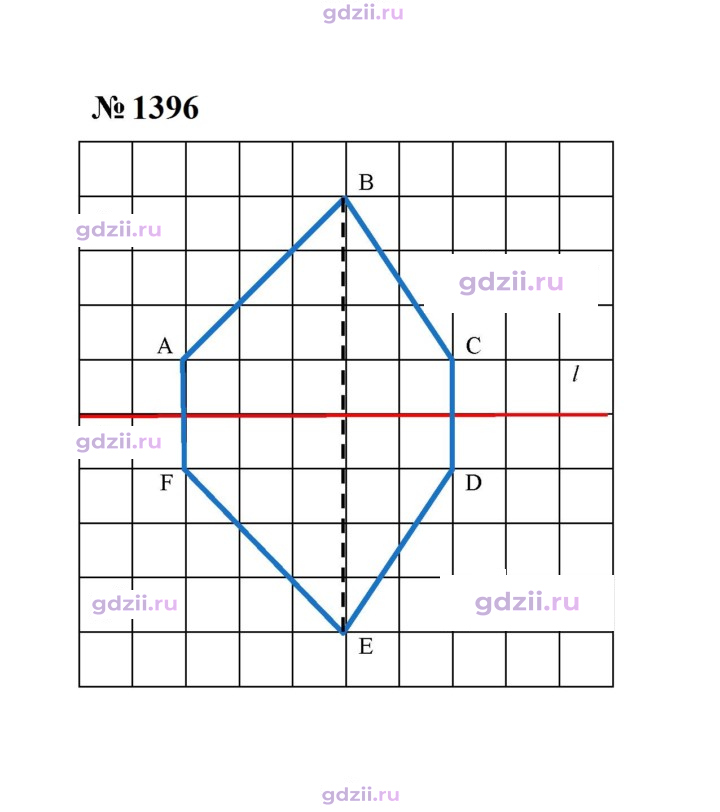 Скан решения номера 1396