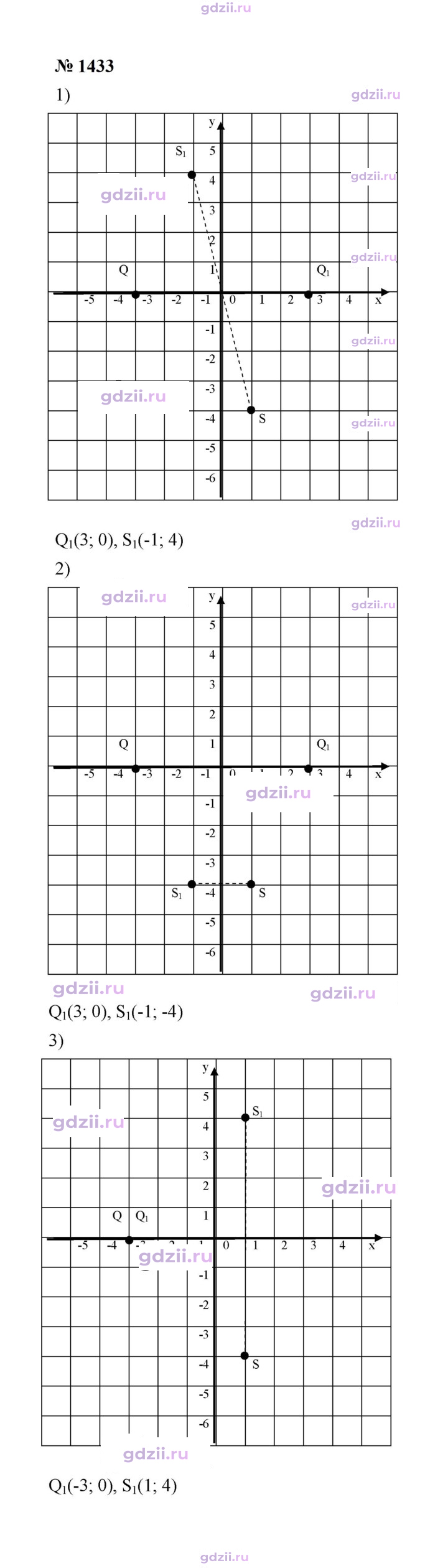 Скан решения номера 1433