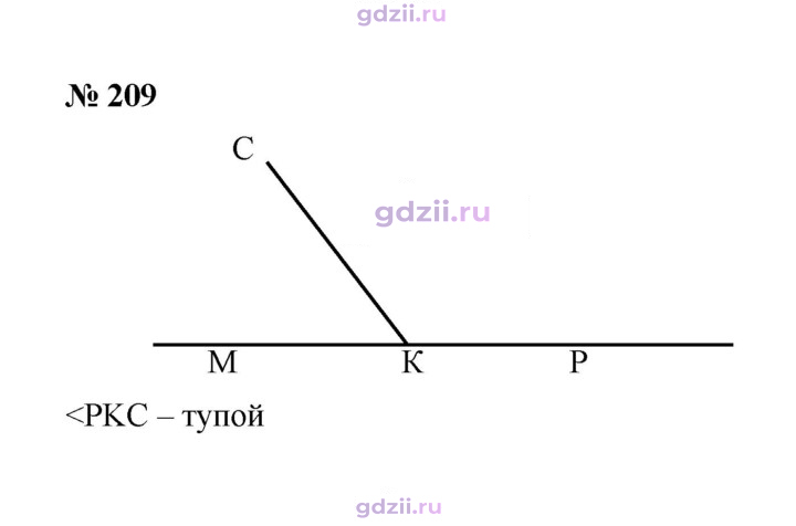 Скан решения номера 209