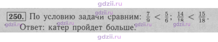 Скан решения номера 250