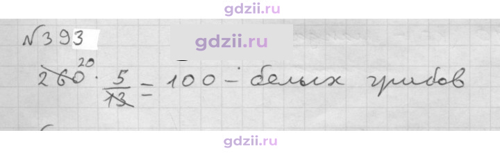 Скан решения номера 393