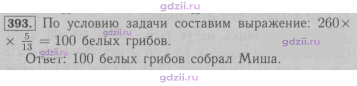 Скан решения номера 393