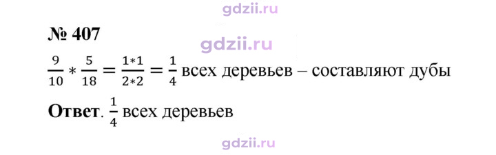 Скан решения номера 407