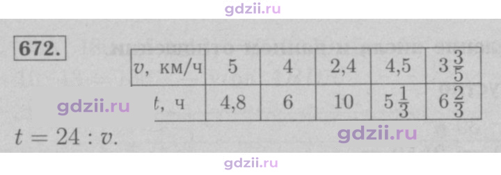 Скан решения номера 672