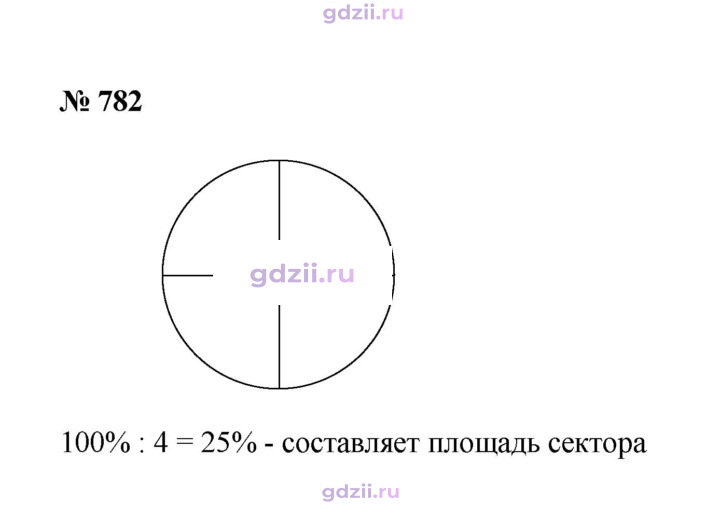 Скан решения номера 782
