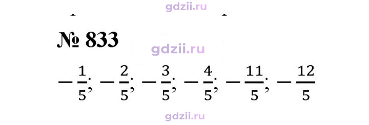 Скан решения номера 833