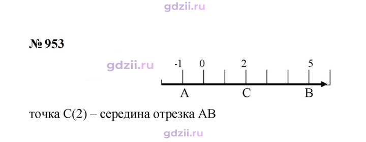 Скан решения номера 953